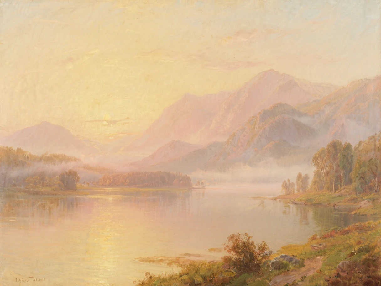 策展挂画：浪漫主义油画风景